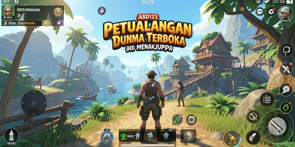 Tangkapan layar menunjukkan gameplay Open World yang mendalam dan imersif.