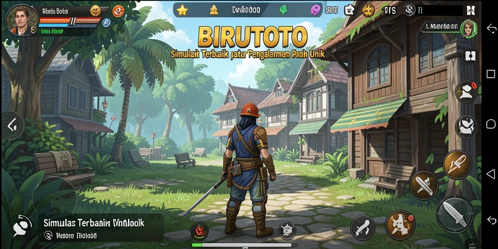 Tampilan gameplay BIRUTOTO yang menarik dan interaktif.