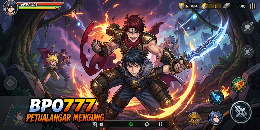 Tampilan gameplay menarik dari BPO777 yang diperlihatkan dalam aksi.