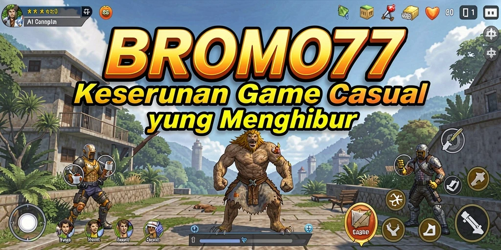Tampilan menarik dari gameplay <strong>BROMO77</strong> yang menghibur.