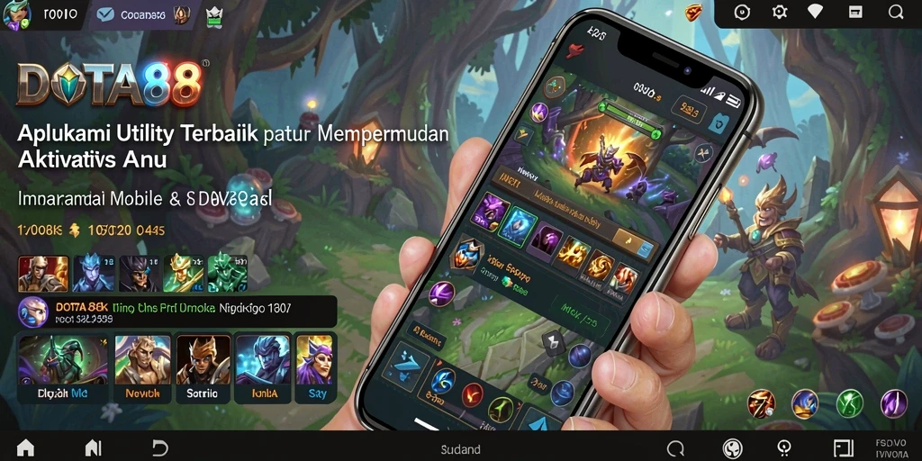 Tampilan antarmuka DOTA88 yang sederhana dan fungsional.