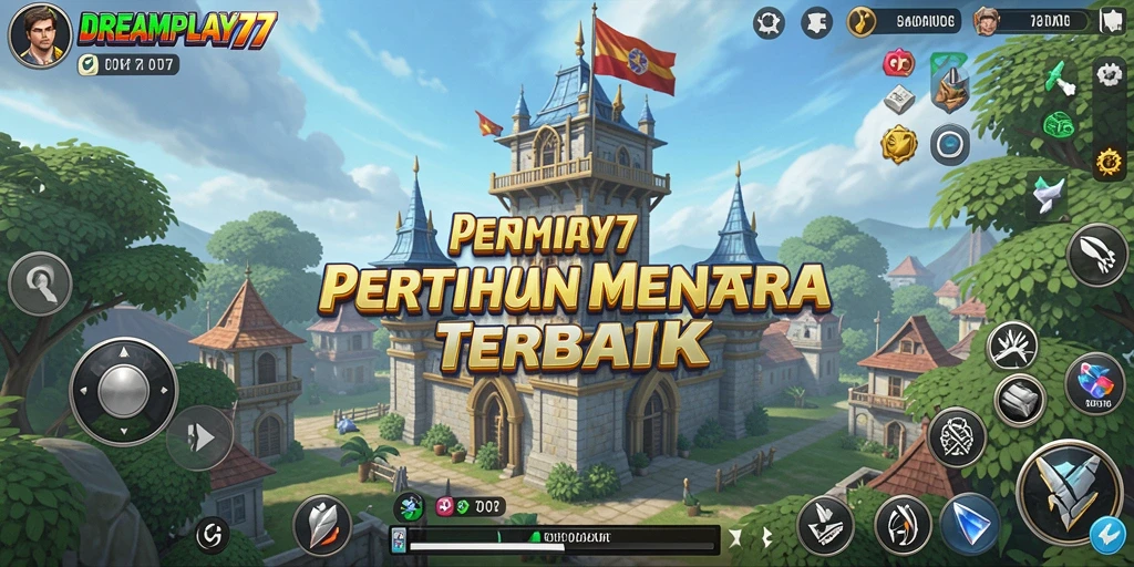 Tangkapan layar menunjukkan gameplay seru dari Tower Defense
