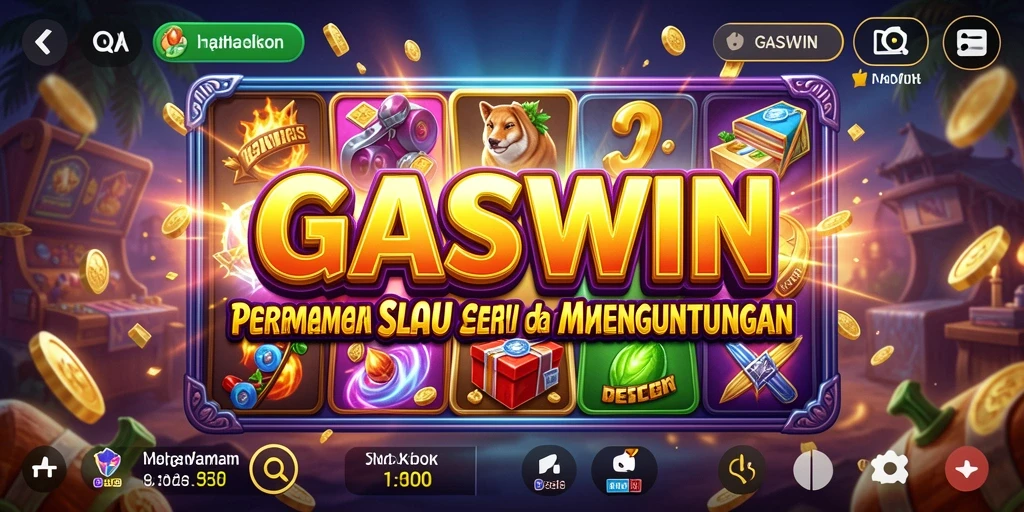 Screenshot GASWIN menampilkan gameplay slot yang menarik dan mengasyikkan.