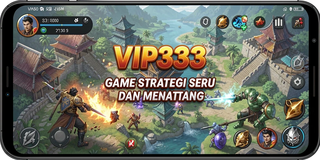 Tampilan menarik dari gameplay VIP333 yang penuh strategi.